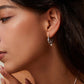 Fan-Shaped Pearl Pendant Earrings and Necklace Set