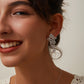 Floral Earrings and Necklace Set
