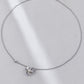 Floral Petal Zirconia Jewelry Set – Necklace, Earrings & Ring for Women, Elegant Gift, Dainty Flower Design, Bridesmaid Jewelry, Wedding Accessories