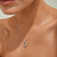 Lucky Horseshoe Jewelry Set – Handmade Gold Necklace and Matching Earrings for Women, Gift for Her, Minimalist Elegant Design