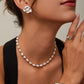 Floral Pearl Earrings