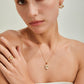Grape Chalcedony Jewelry Set Necklace Earrings Ring Handmade Gemstone Gift