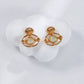 Grape Chalcedony Jewelry Set Necklace Earrings Ring Handmade Gemstone Gift