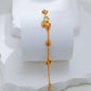 Handmade Calla Lily Chalcedony Jewelry Set Women Necklace Earrings Ring