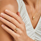 Handmade Calla Lily Chalcedony Jewelry Set Women Necklace Earrings Ring